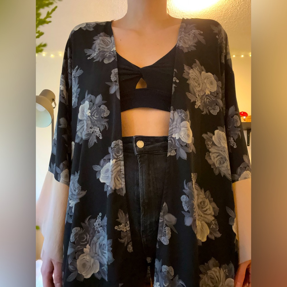 Vintage kimono style cardigan